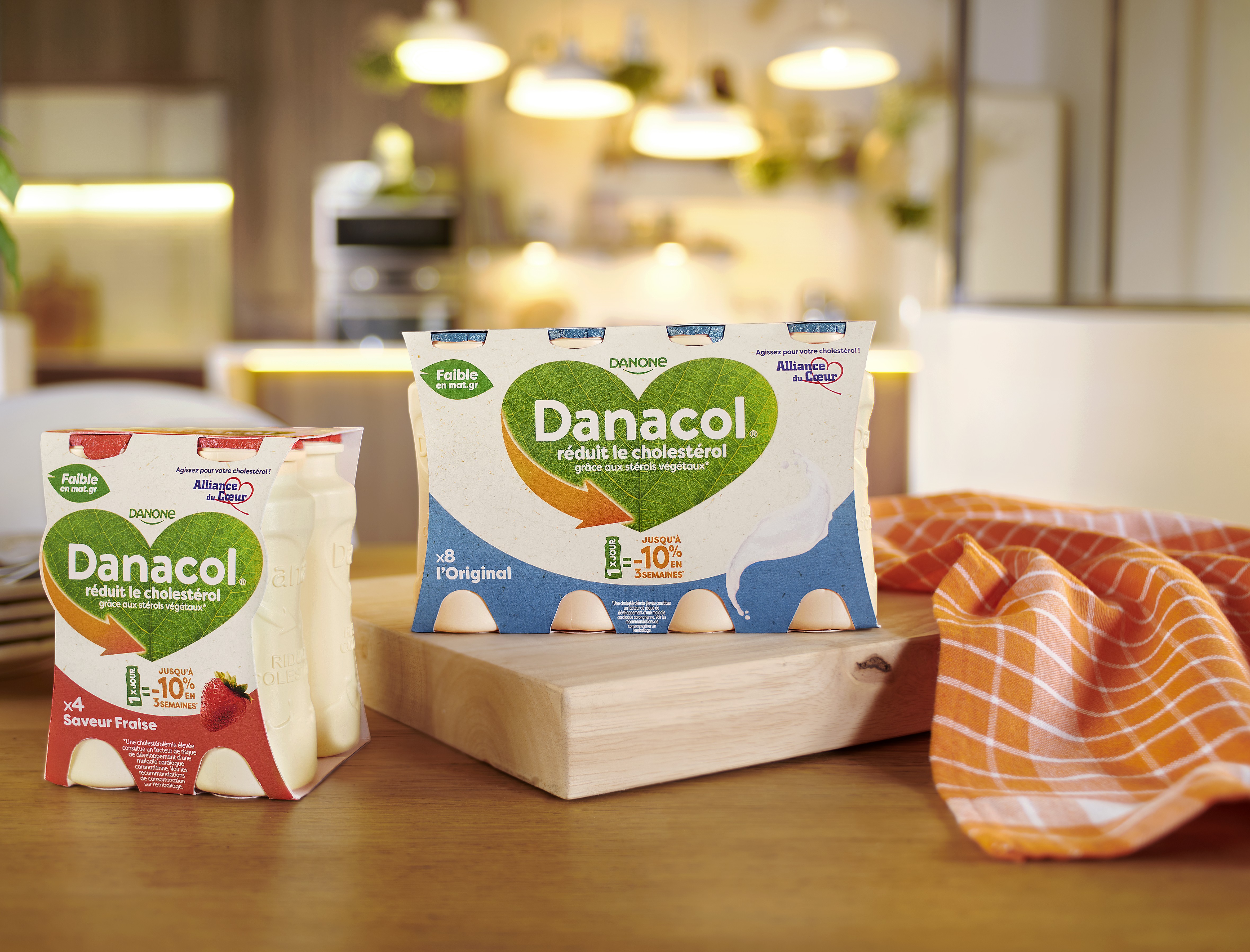 Danacol : réduit le cholestérol grâce aux stérols végétaux